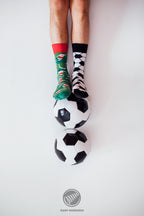 Motivsocken "FOOTBALL FAN" von Many Mornings