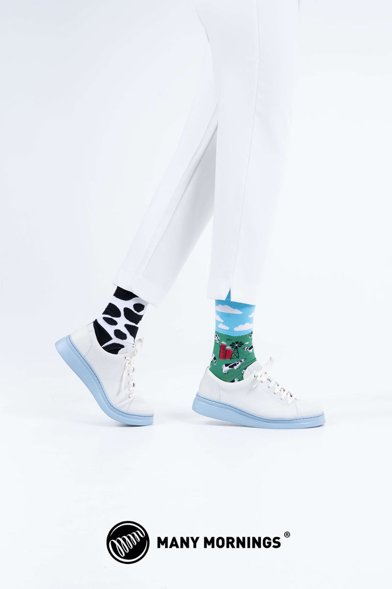 Motivsocken "HOLY COW" von Many Mornings
