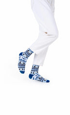 Motivsocken "EIS PINGUIN" von Many Mornings