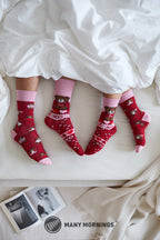 Motivsocken "LOVE TEDDY" von Many Mornings