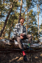 Motivsocken "MEET THE SHROOMS" von Many Mornings