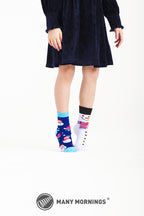Kinder Motivsocken "SNOWMAN" Kids von Many Mornings