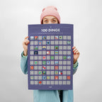 Rubbelposter 100 Dinge die man im Leben einmal getan haben sollte