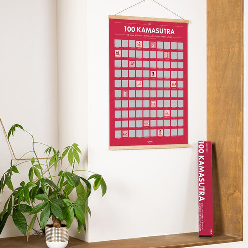 Rubbelposter 100 Kamasutra Stellungen die man im Leben einmal ausprobiert haben sollte