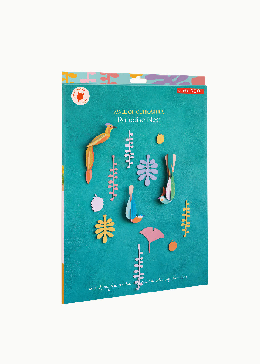 Wanddekoration Paradiesvögel Set "Paradies Nest"