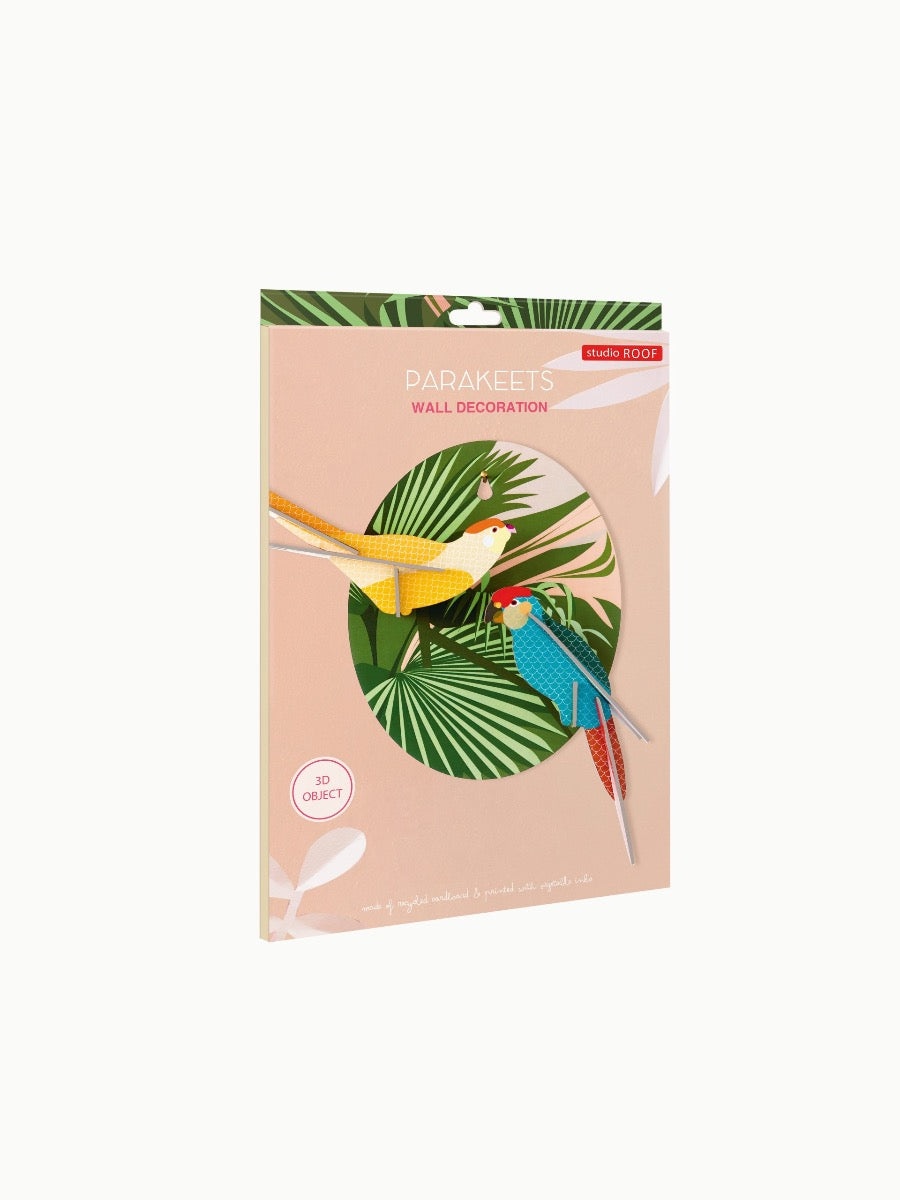 Fröhliche Sittiche, Bird-Parakeets