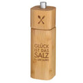 Salzmühle Glück ist das SALZ in der Suppe