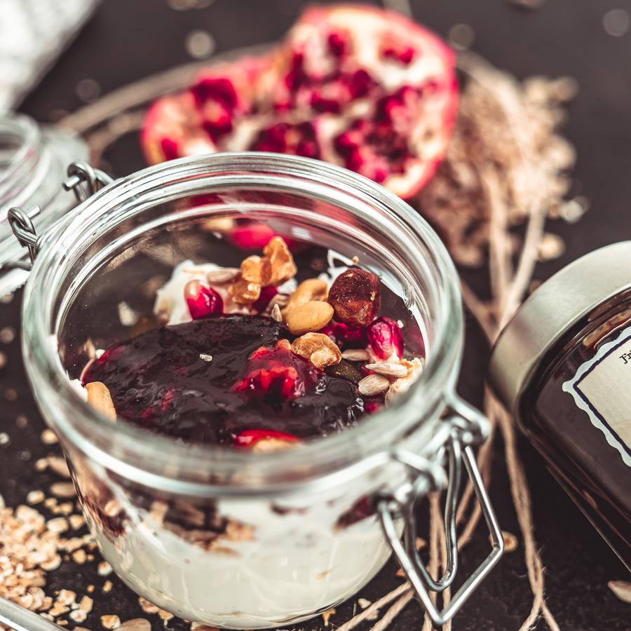 Pflaume-Granatapfel Konfitüre extra - 180g