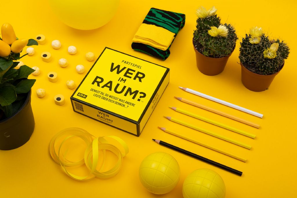 Gesellschaftsspiel "Wer im Raum?"