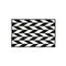 Tischset Black & White Fishbone - 4er-Set
