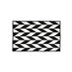 Tischset Black & White Fishbone - 4er-Set