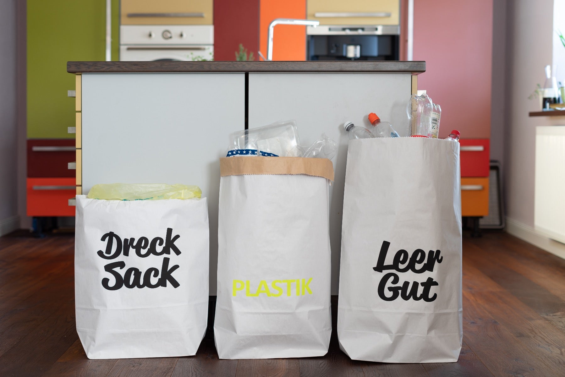 Papiertüte, groß-Drecksack