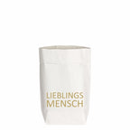 Papiertüte, klein-Weihnachtsbaum, metallic gold