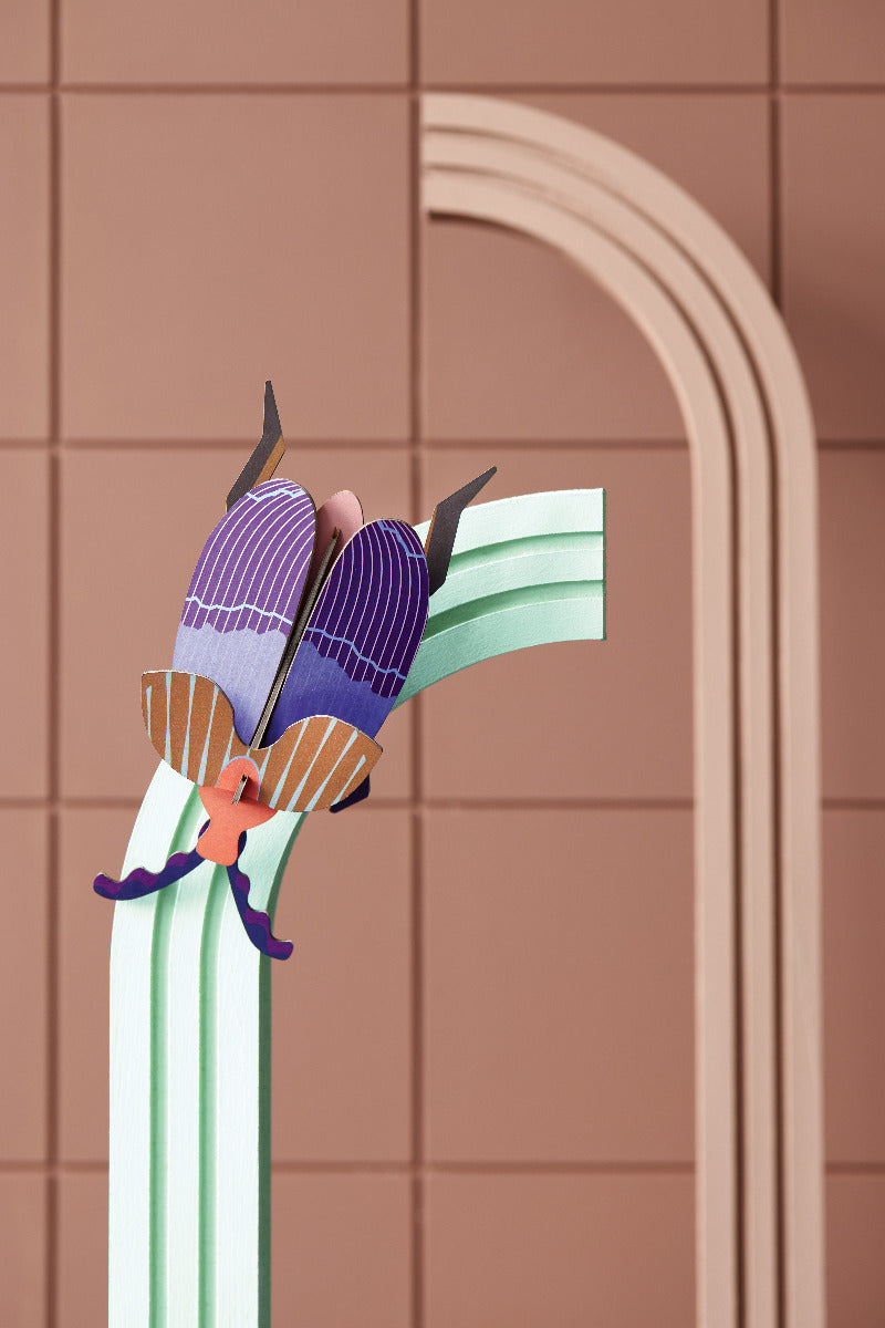 3D Wandobjekt Dekoration angehangen an einem Türkisen Tischdekoration