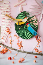 Fröhliche Sittiche, Bird-Parakeets