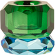 Kristallhalter - Kobalt, Dunkelgrün, 4,5x4,5x4,5 cm