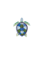 Wanddeko 3D Meeresschildkröte