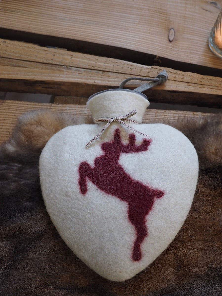 Herzwärmflasche Springbock