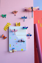 Wandobjekt 3D Jade Butterfly