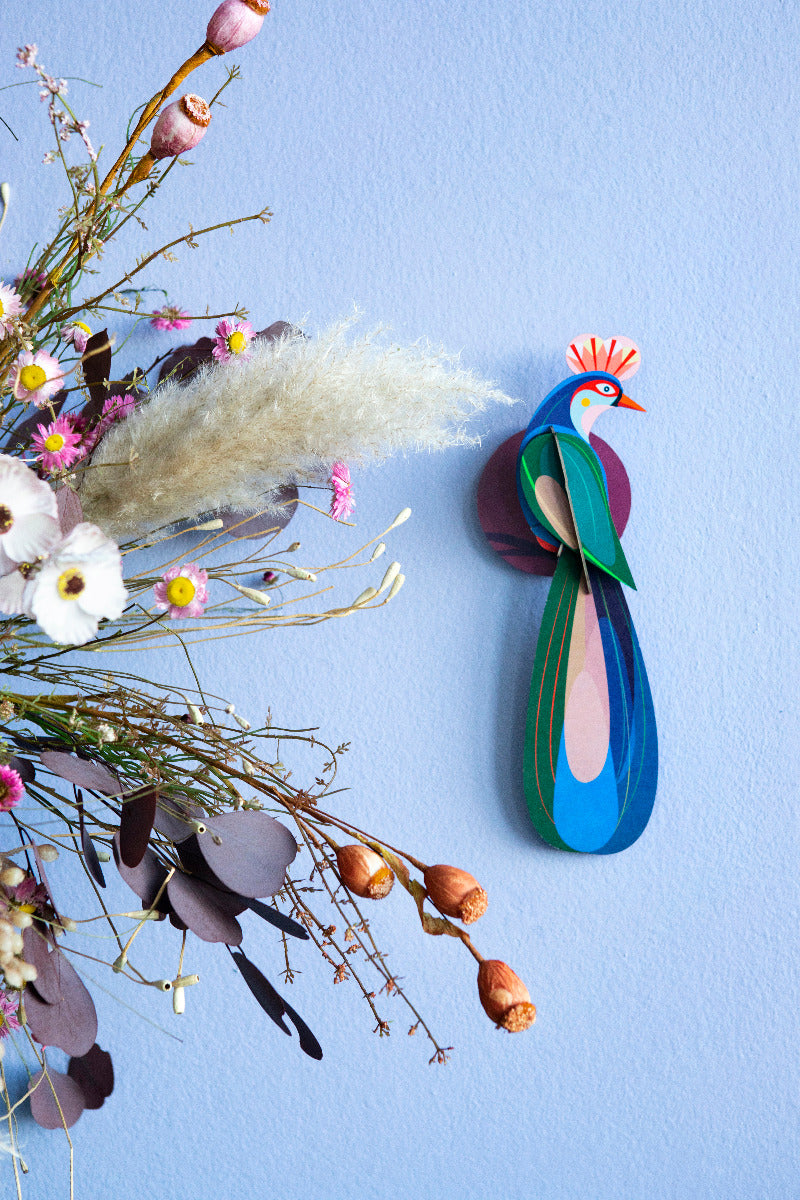 Wandobjekt 3D  Paradiesvogel Banda