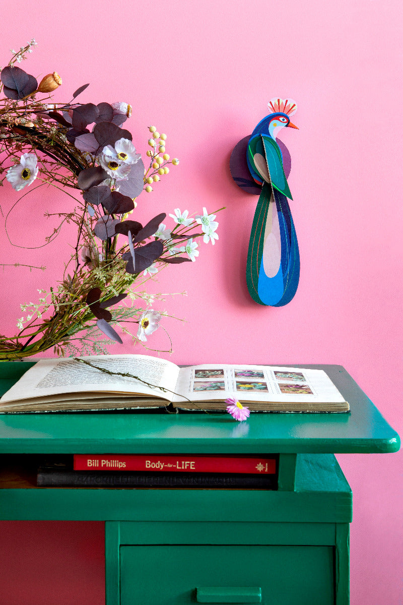 Wandobjekt 3D  Paradiesvogel Banda