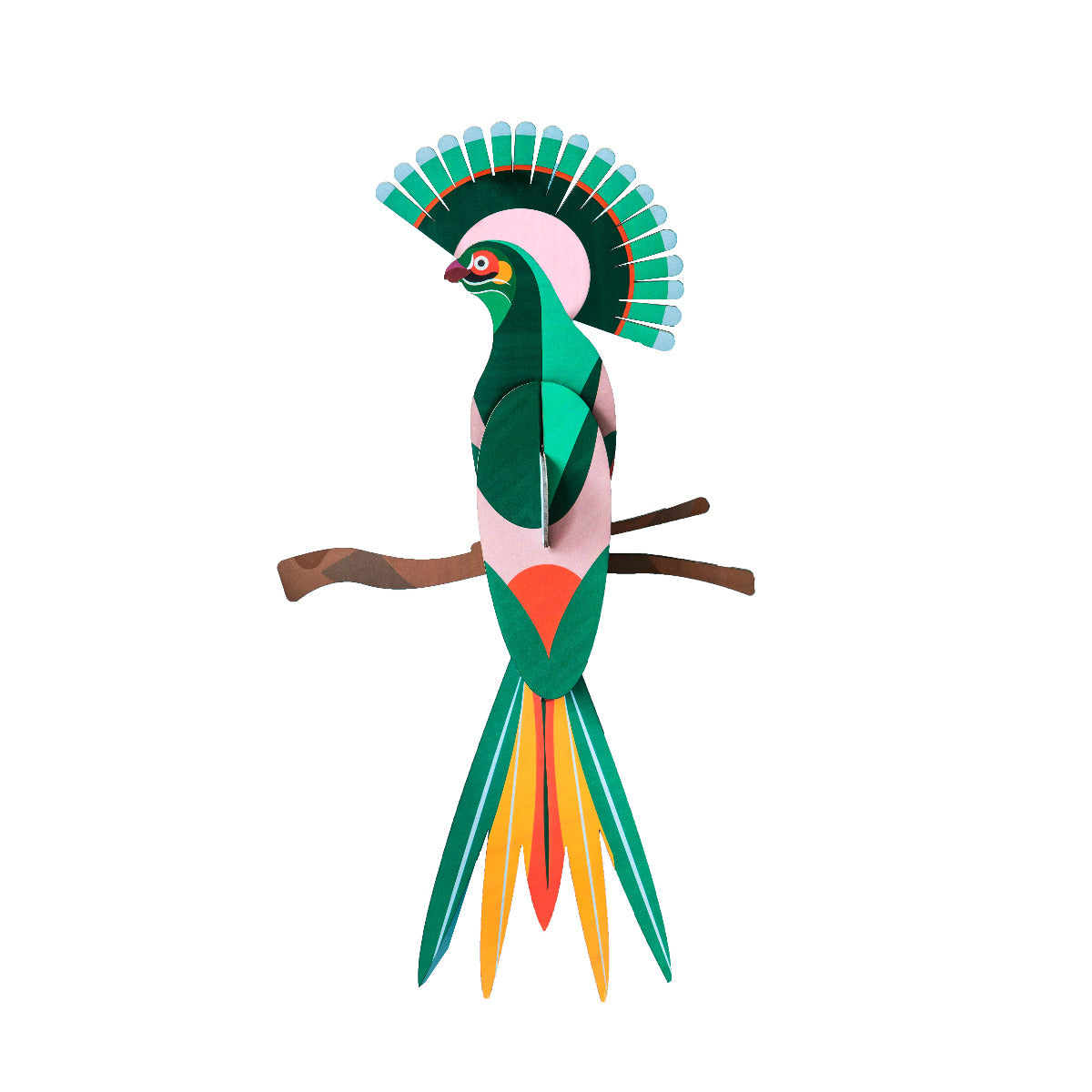 Wandobjekt 3D  Paradiesvogel Gili