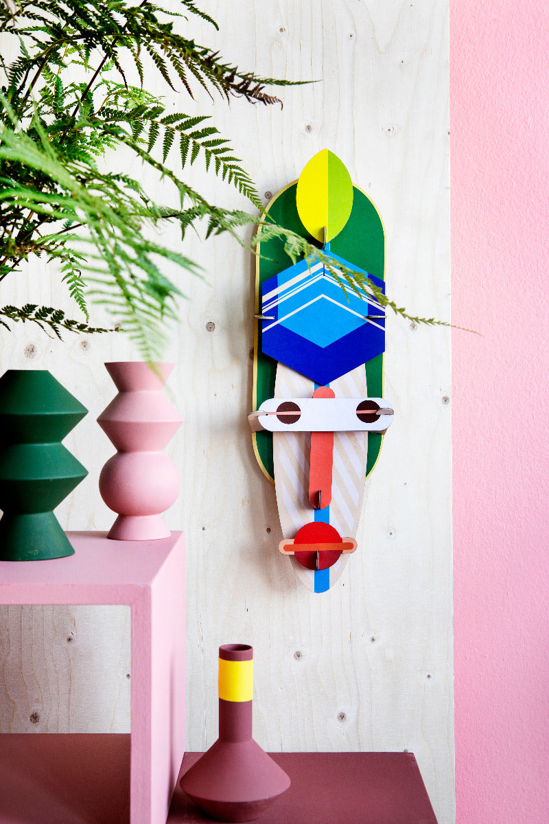 Wandmaske 3-D London