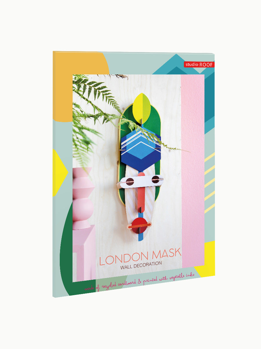 Wandmaske 3-D London