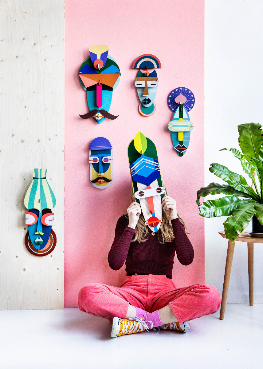 Wandmaske 3D Brooklyn