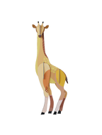 Wanddeko 3D Große Giraffe