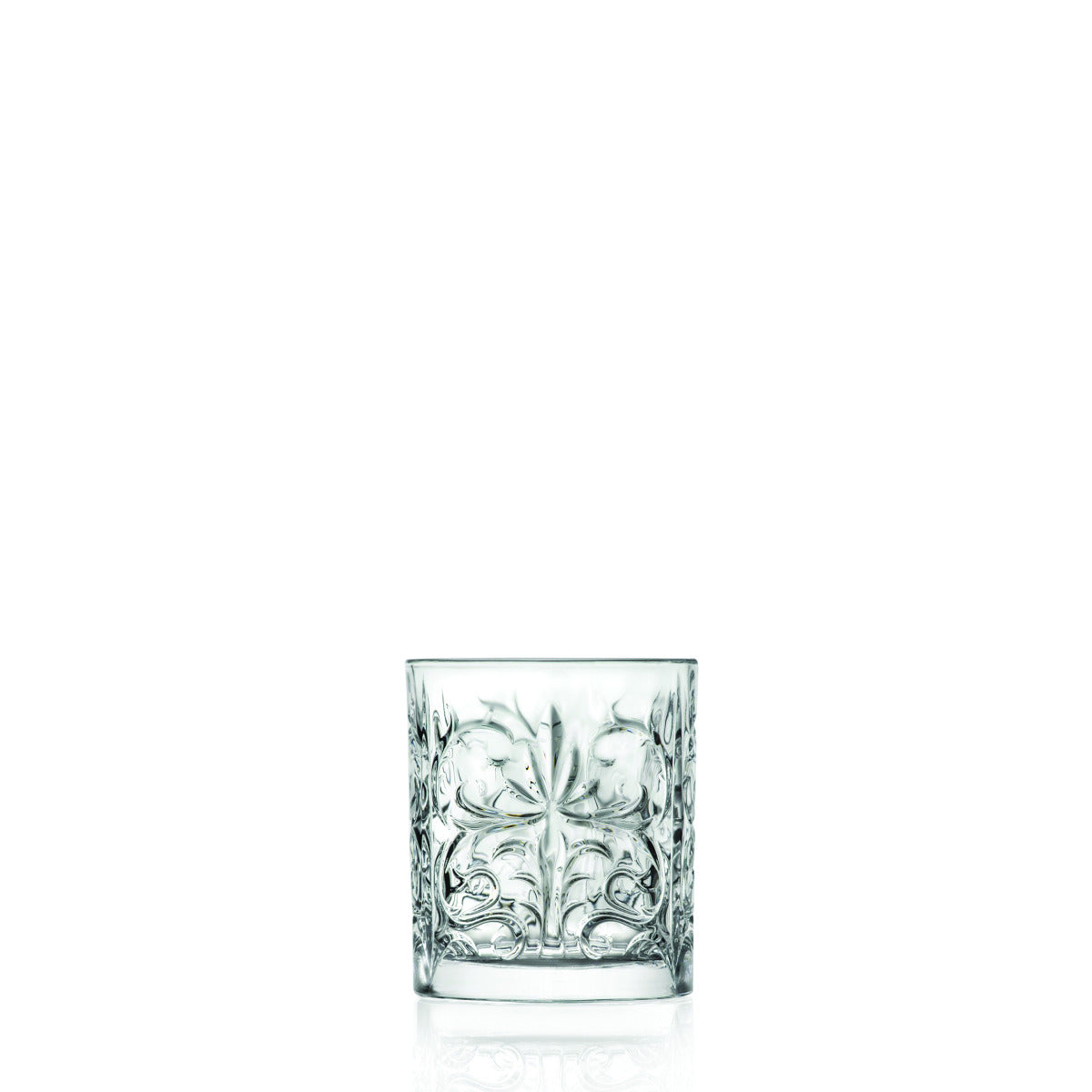 Cocktail Glas mit Tattoo Musterung