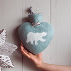 Herzwärmflasche Eisbär-Motiv, iceberg