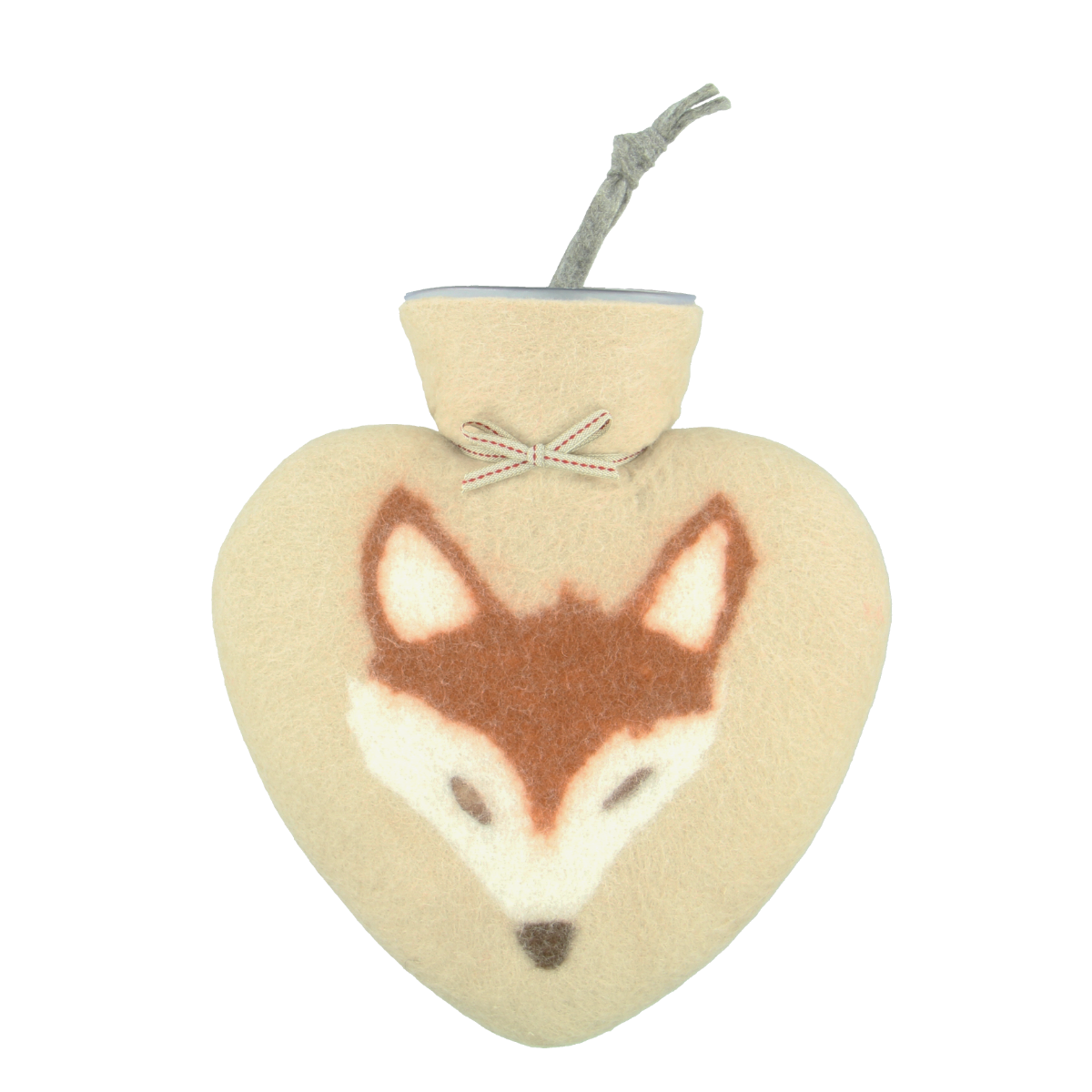 Herzwärmflasche Fuchs-Motiv