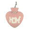 Herz Wärmflasche mit Bezug - Home Pink
