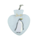 Herzwärmflasche Pinguin-Motiv, high rise