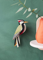 Wanddeko 3D Vogel - Specht