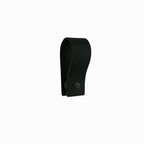 Handtuchhalter aus echtem Leder, schwarz - für Handtücher und Geschirrtücher; magnetisch